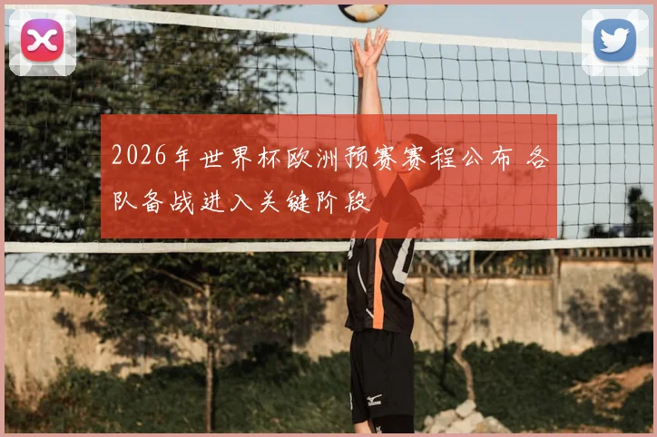 2026年世界杯欧洲预赛赛程公布 各队备战进入关键阶段