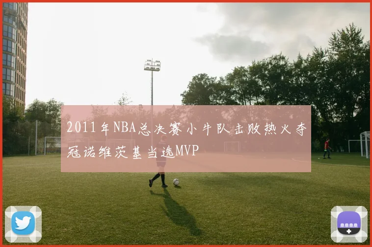 2011年NBA总决赛小牛队击败热火夺冠诺维茨基当选MVP